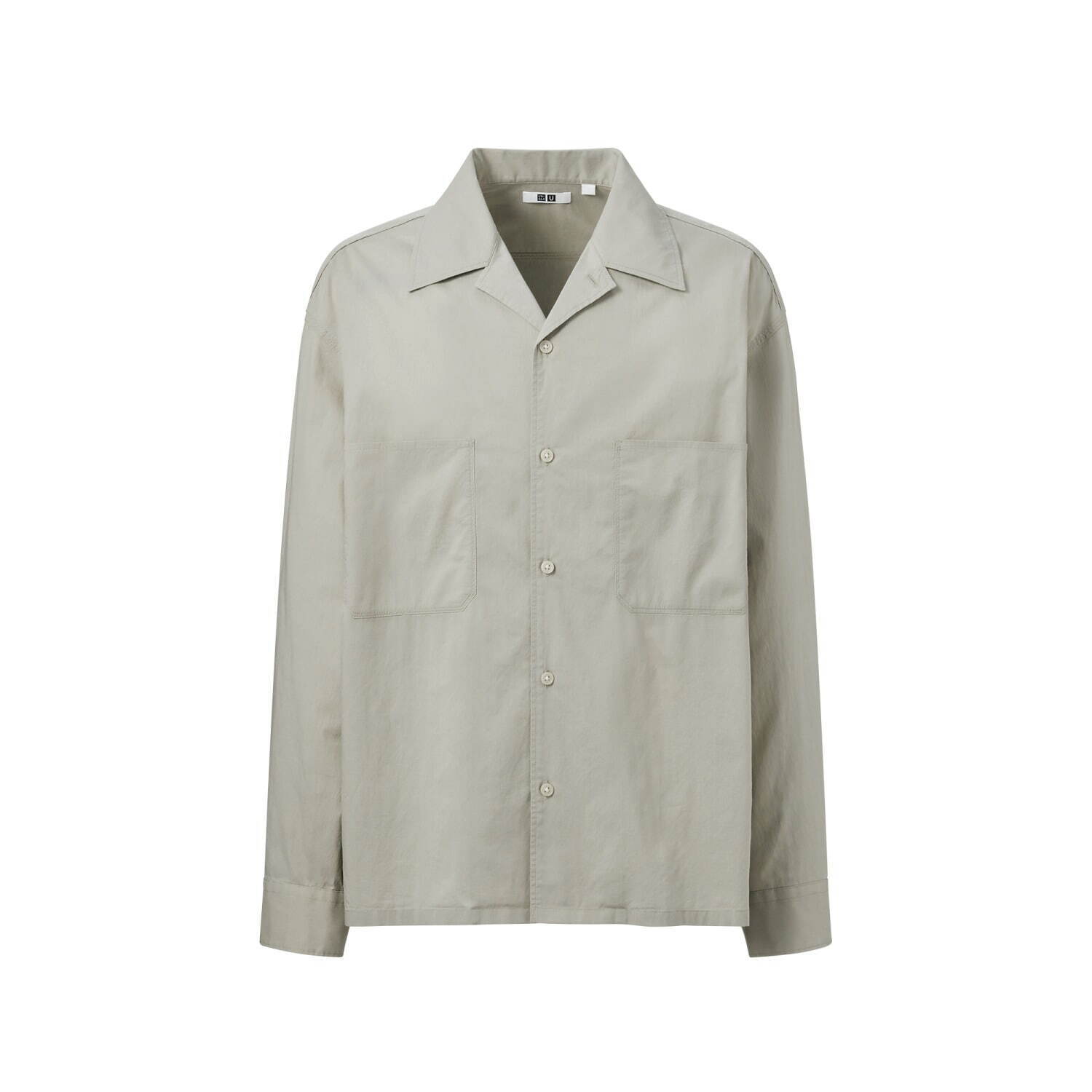 ユニクロ ユー24年春夏メンズ、フレッシュなセージグリーンの軽量コートやゆったり開襟シャツ｜写真1