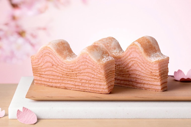 バームクーヘン｜ねんりん家から春限定「桜の国のマウントバーム」上品な桜の味わいと香りを楽しむバームクーヘン