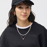 GU“ギャザーハンドル”のナイロンバッグ＆メッセージ入りトート、ハートネックレスなどアクセサリーも｜写真22