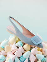 プリティ・バレリーナ24年春夏、“ビジュー付きストラップ”のトゥシューズ＆フラワーモチーフのサンダル｜写真1