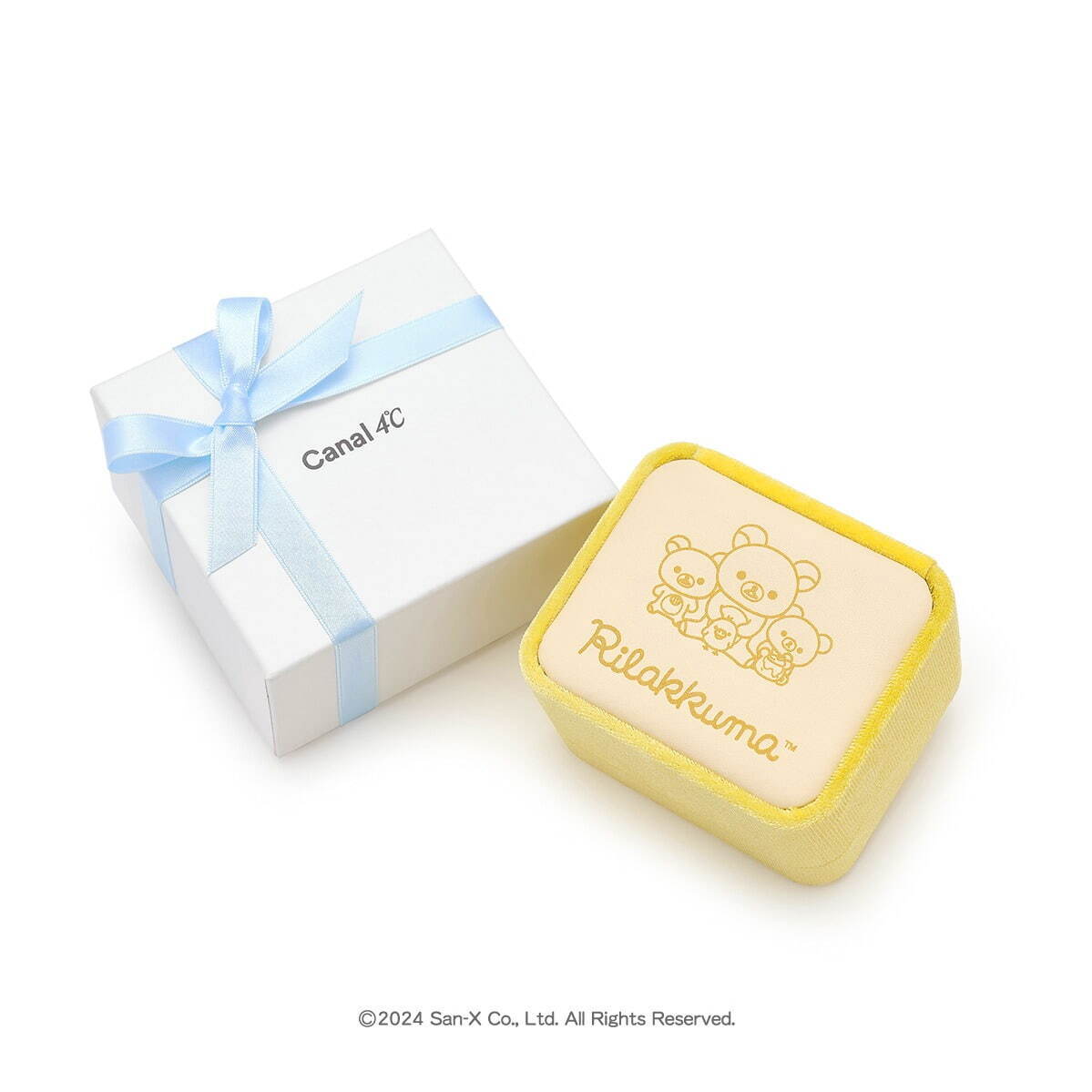 華やかアクセが4種類！カナル4℃「リラックマ×カナル4℃のジュエリー」