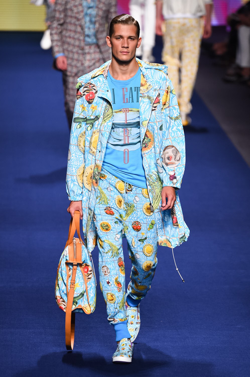 エトロ 2015年春夏｜male レインコート