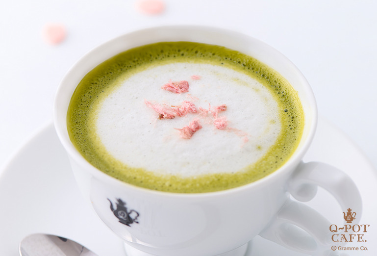 Q-pot CAFE.春の桜スイーツ、“富士山”オバケちゃんや華やかピンクの「サクラモンブラン」｜写真9