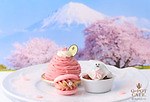 Q-pot CAFE.春の桜スイーツ、“富士山”オバケちゃんや華やかピンクの「サクラモンブラン」｜写真1