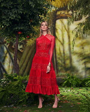 タダシ ショージ(TADASHI SHOJI) 2024-25年秋冬ウィメンズコレクション  - 写真1