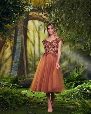 タダシ ショージ(TADASHI SHOJI) 2024-25年秋冬ウィメンズコレクション  - 写真19