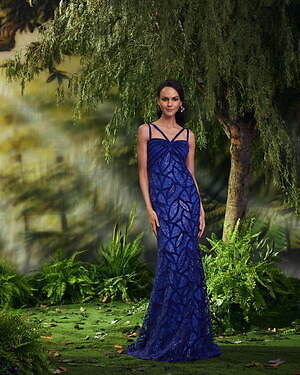 タダシ ショージ(TADASHI SHOJI) 2024-25年秋冬ウィメンズコレクション  - 写真24