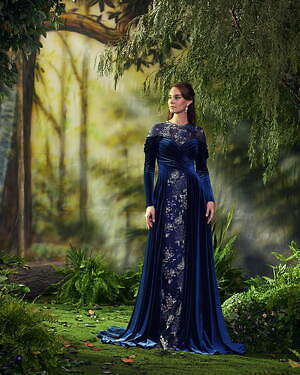 タダシ ショージ(TADASHI SHOJI) 2024-25年秋冬ウィメンズコレクション  - 写真34