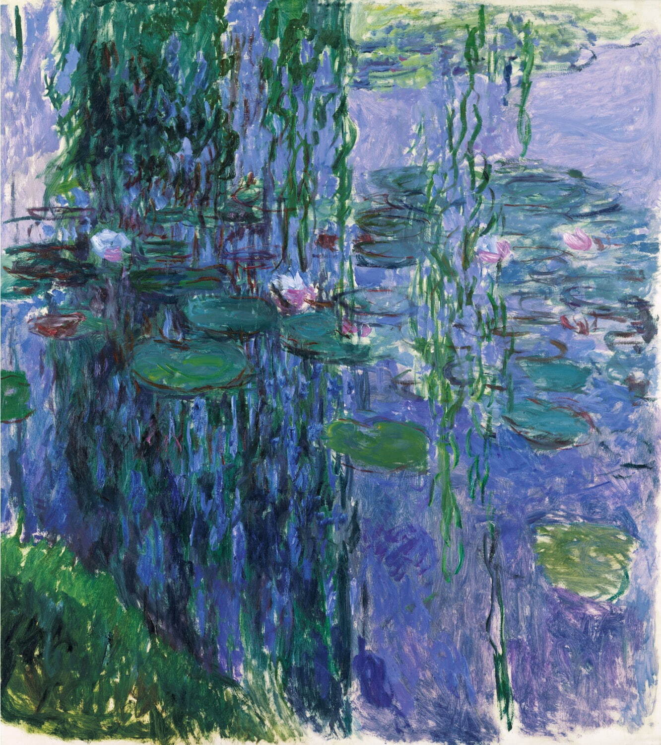 クロード・モネ 《睡蓮》 1916-19年頃
油彩／カンヴァス マルモッタン・モネ美術館、パリ
© musée Marmottan Monet / Studio Christian Baraja SLB