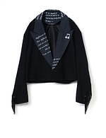 ラムロフ24年春夏ウェア、ラペルを取り外せるショート丈タキシード＆名盤タイトルのプリントTシャツ｜写真5