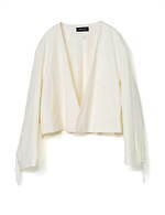 ラムロフ24年春夏ウェア、ラペルを取り外せるショート丈タキシード＆名盤タイトルのプリントTシャツ｜写真2