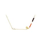 アリータ“テニスラケット＆ゴルフクラブ”モチーフのネックレス、華やかなイエローゴールドチャームで｜写真3