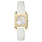 フルラのスクエア型ウィメンズ腕時計、ゴールドメッシュベルト＆イタリア産レザーベルトの2モデル｜写真4