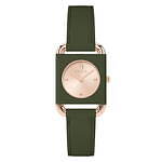 フルラのスクエア型ウィメンズ腕時計、ゴールドメッシュベルト＆イタリア産レザーベルトの2モデル｜写真5