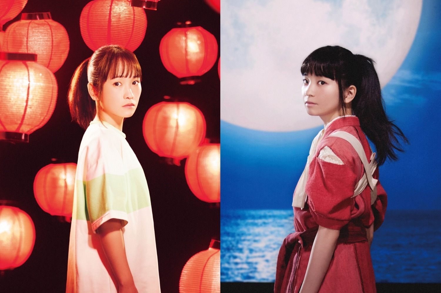 舞台『千と千尋の神隠し』再演、新・千尋役の川栄李奈＆福地桃子メインビジュアル解禁