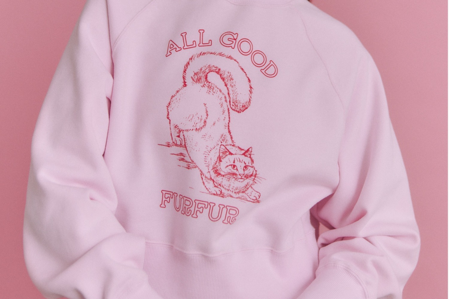 ファーファー24年「猫の日」スウェットや“手書き風”の猫刺繍バケットハット、ヘアバレッタも