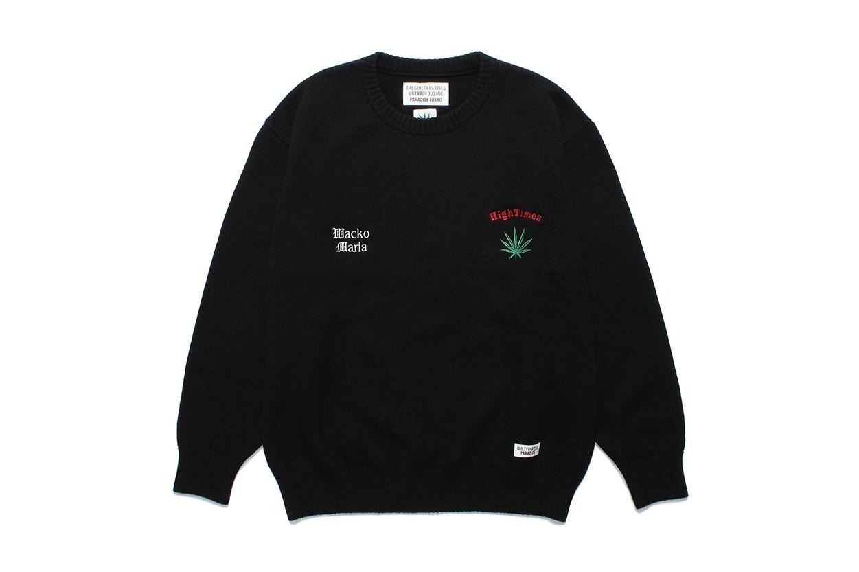 ワコマリア WACKO MARIA ピンク ロゴ刺繍 WOLF'S HEAD / KNIT CARDIGAN【PINK】｜WACKO MARIA｜MELTING