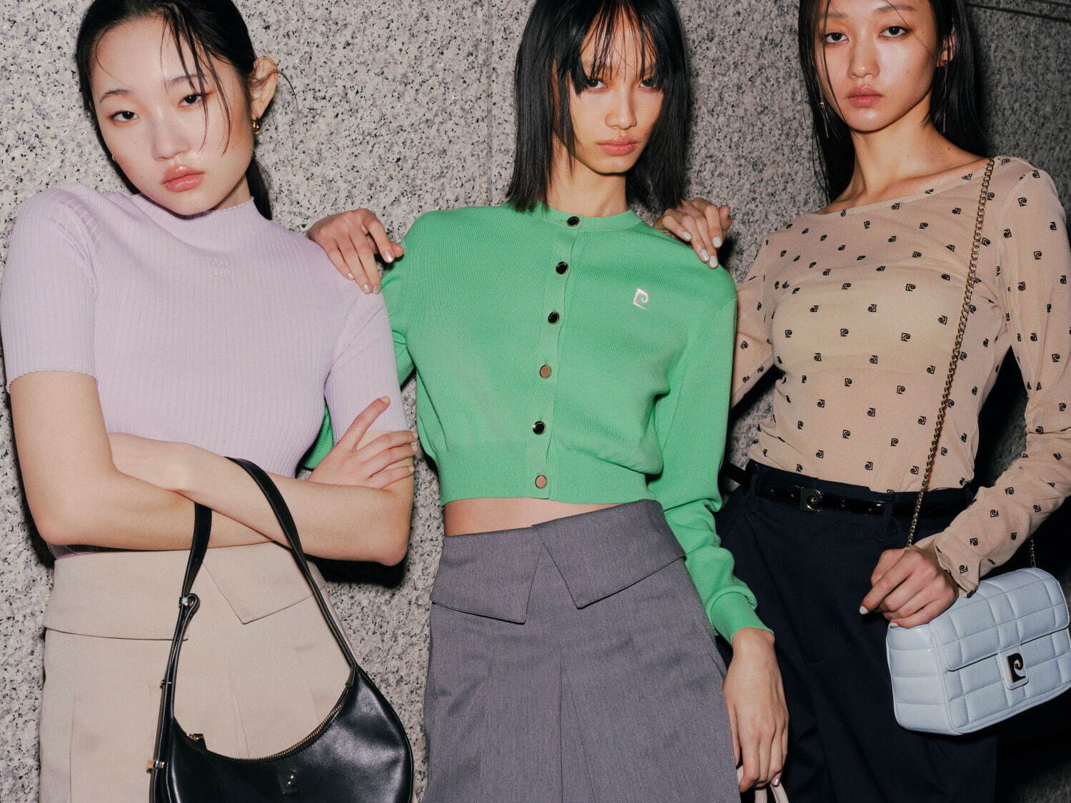 予約解禁【 FRAY I.D × pierre cardin 】P ロゴ が印象的な
