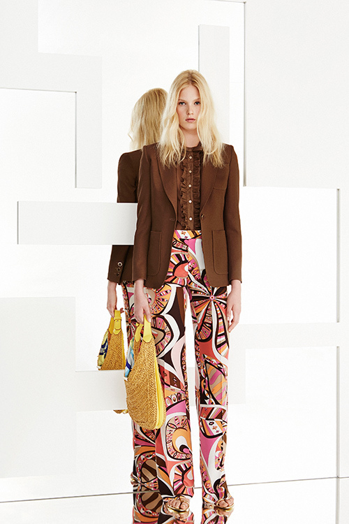 エミリオ・プッチ(EMILIO PUCCI) 2015年リゾートウィメンズコレクション シルエット - 写真3