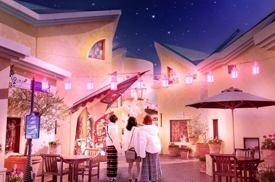 商業施設｜イクスピアリが“桜カラー”に染まる - 夜はランタン揺らめく幻想的な空間に、桜スイーツ＆グッズも