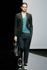 エンポリオ アルマーニ 2015年春夏コレクション - “ライン”を超えて混じり合う伝統と革新｜写真25