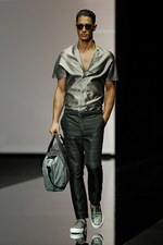 エンポリオ アルマーニ 2015年春夏コレクション - “ライン”を超えて混じり合う伝統と革新｜写真32