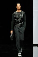 エンポリオ アルマーニ 2015年春夏コレクション - “ライン”を超えて混じり合う伝統と革新｜写真44