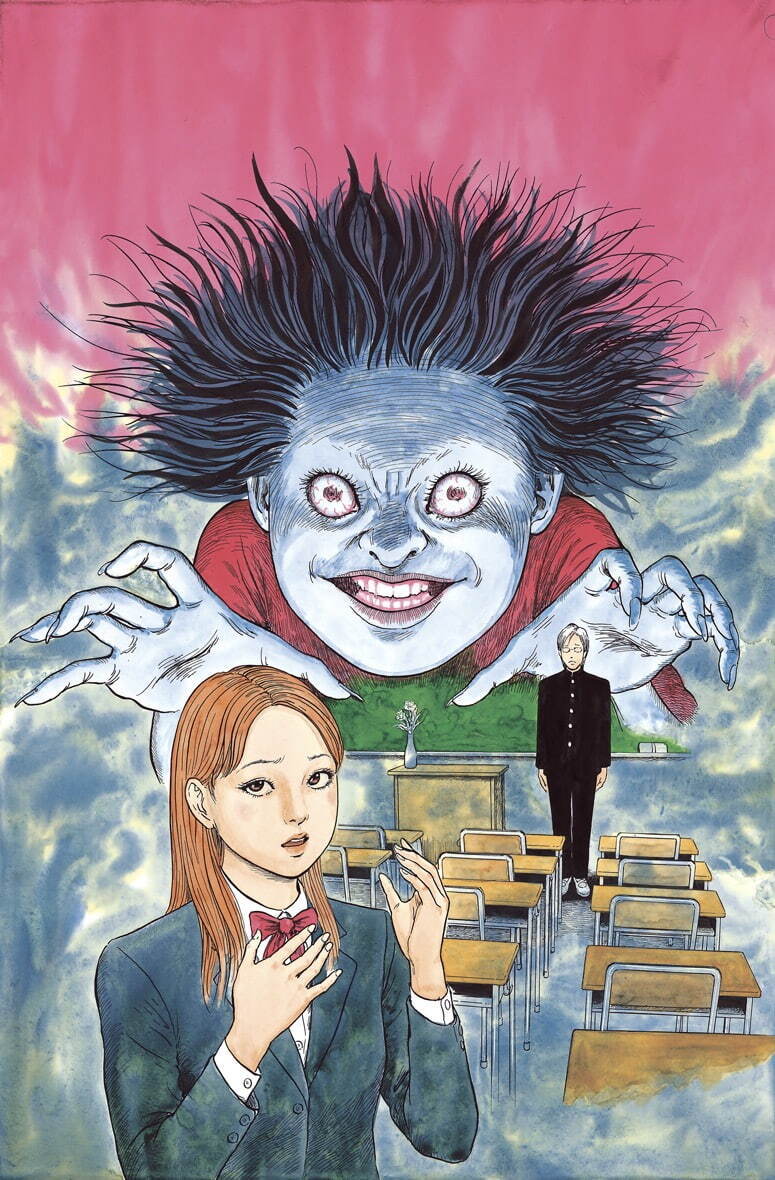 ホラー漫画家・伊藤潤二の大規模個展が世田谷文学館で、『富江