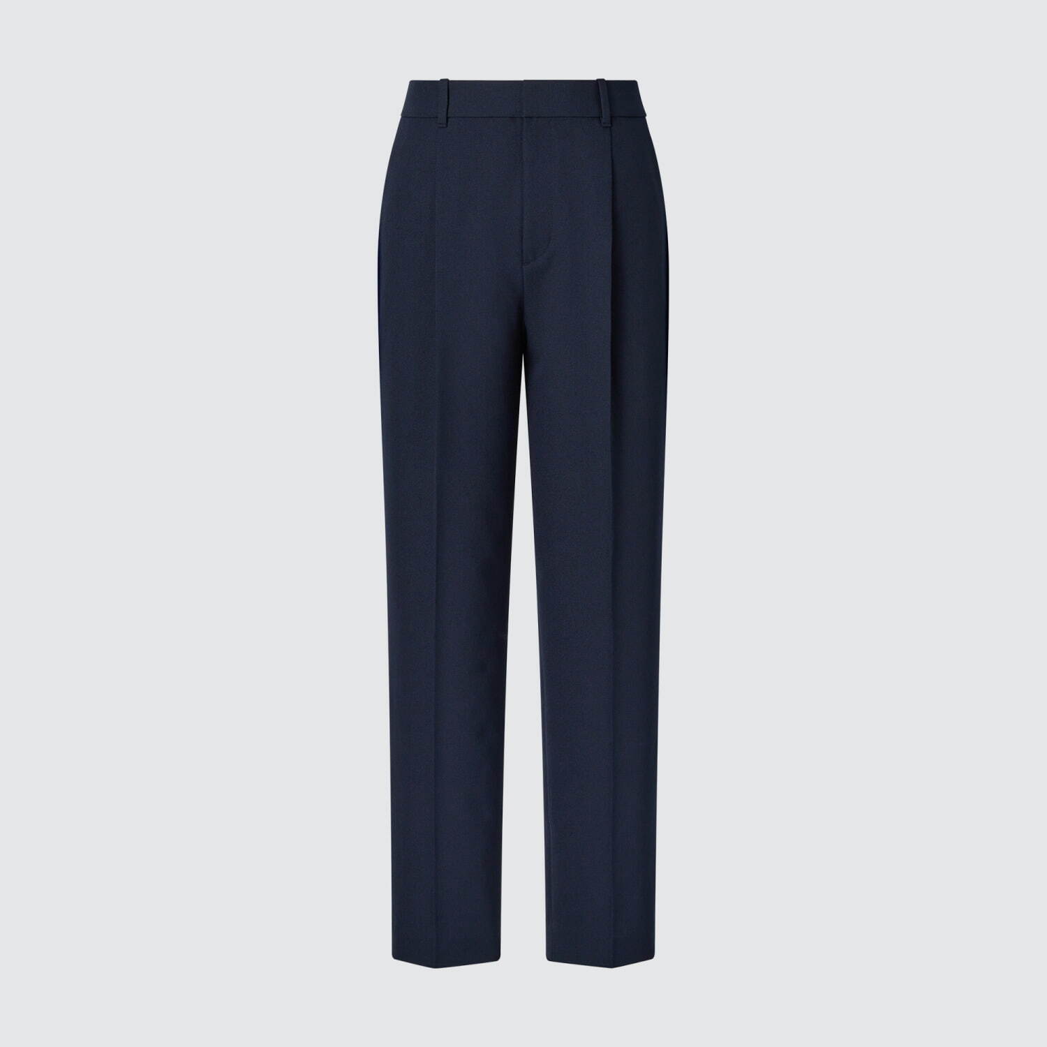 新品　ユニクロ　感動ジャケット&感動タックパンツセット　M ネイビー UNIQLO C 感動タックパンツ NAVY M - メルカリ