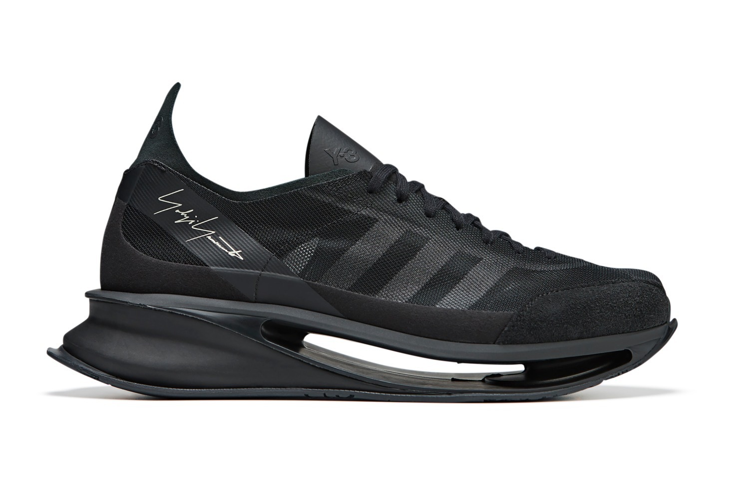 Y-3 メッシュスニーカー ホワイト/ブラック Y-3 メッシュ スニーカー | ブラック | FARFETCH JP