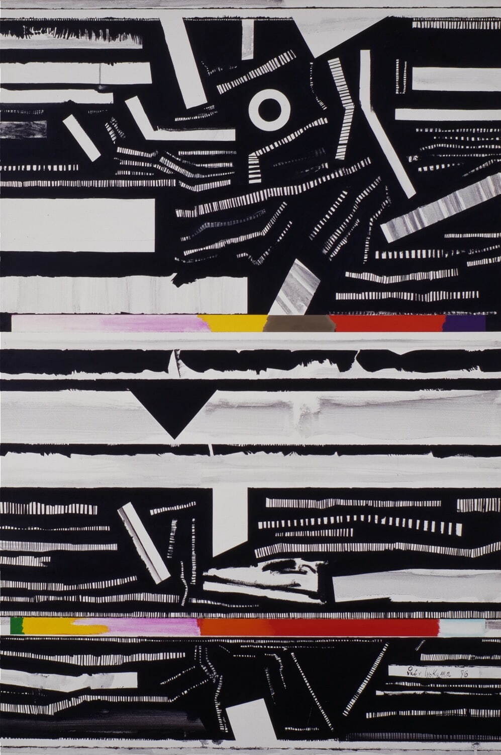 猪熊弦一郎 《Rainbow Z1》 1976年 丸亀市猪熊弦一郎現代美術館蔵 ©公益財団法人ミモカ美術振興財団