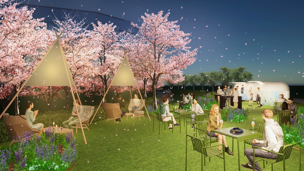 東京ミッドタウンの春イベント「ミッドタウン ブロッサム 2024」約100本の桜並木＆お花見カフェ｜写真5