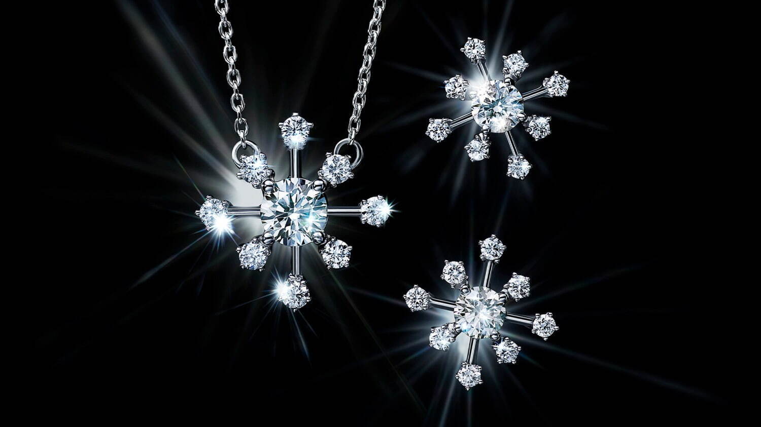 スワロフスキーの“100%ダイヤモンド”ジュエリー、幾何学的に連なるネックレス＆煌めくリングなど｜写真88