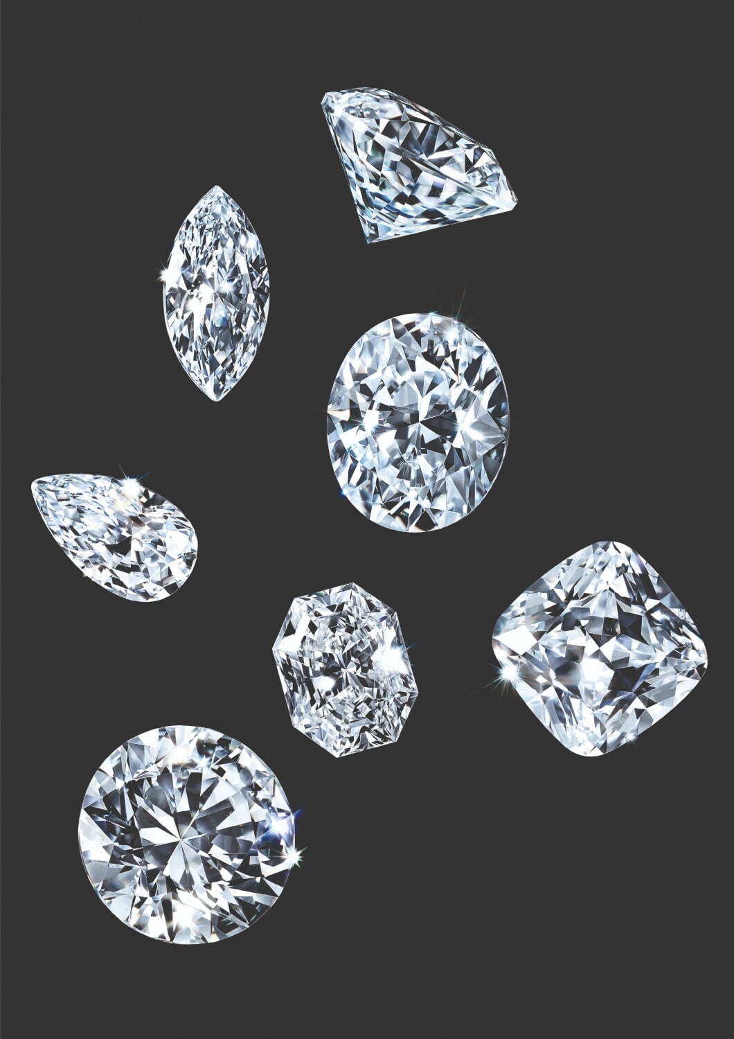 スワロフスキーの“100%ダイヤモンド”ジュエリー、幾何学的に連なるネックレス＆煌めくリングなど｜写真90