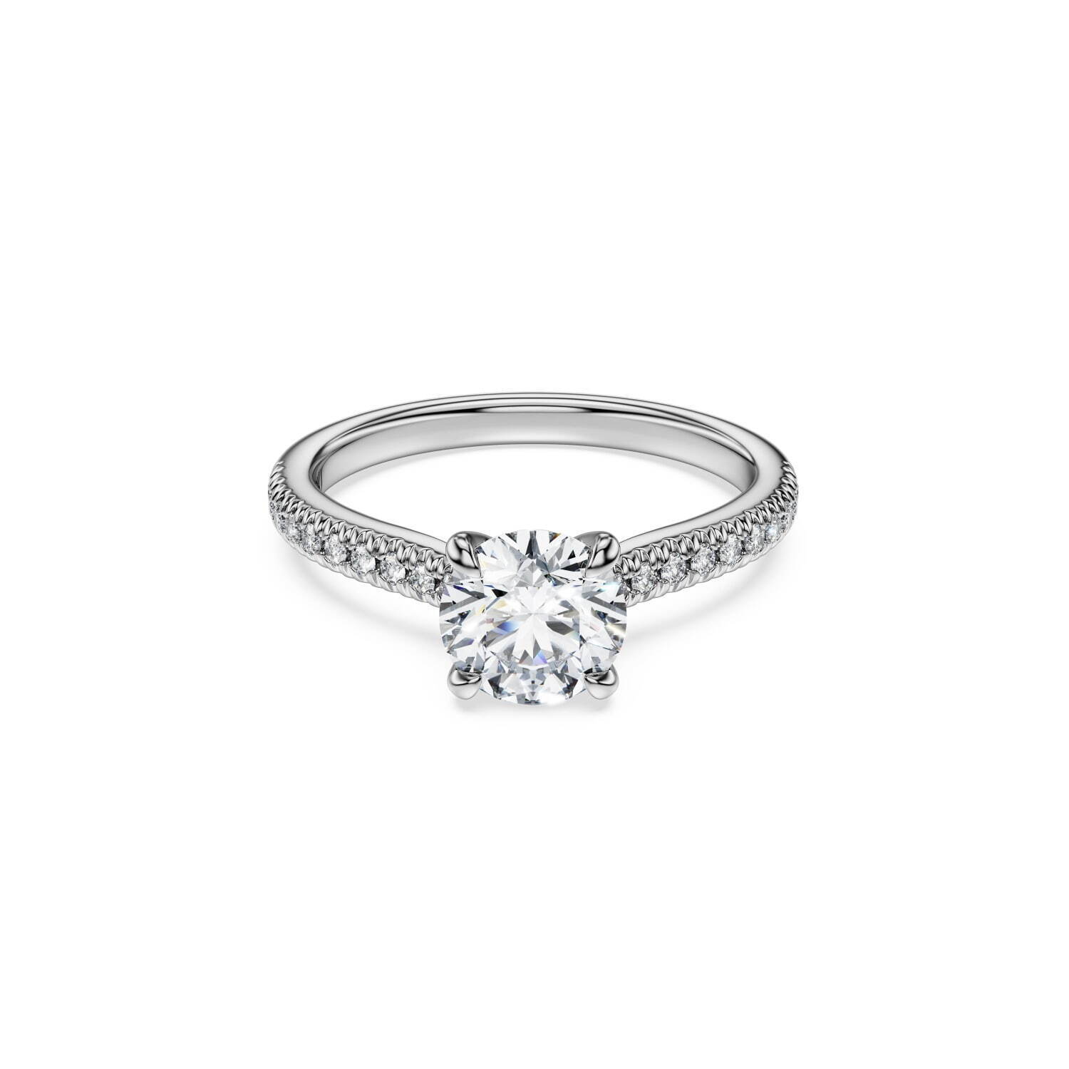 スワロフスキーの“100%ダイヤモンド”ジュエリー、幾何学的に連なるネックレス＆煌めくリングなど｜写真40