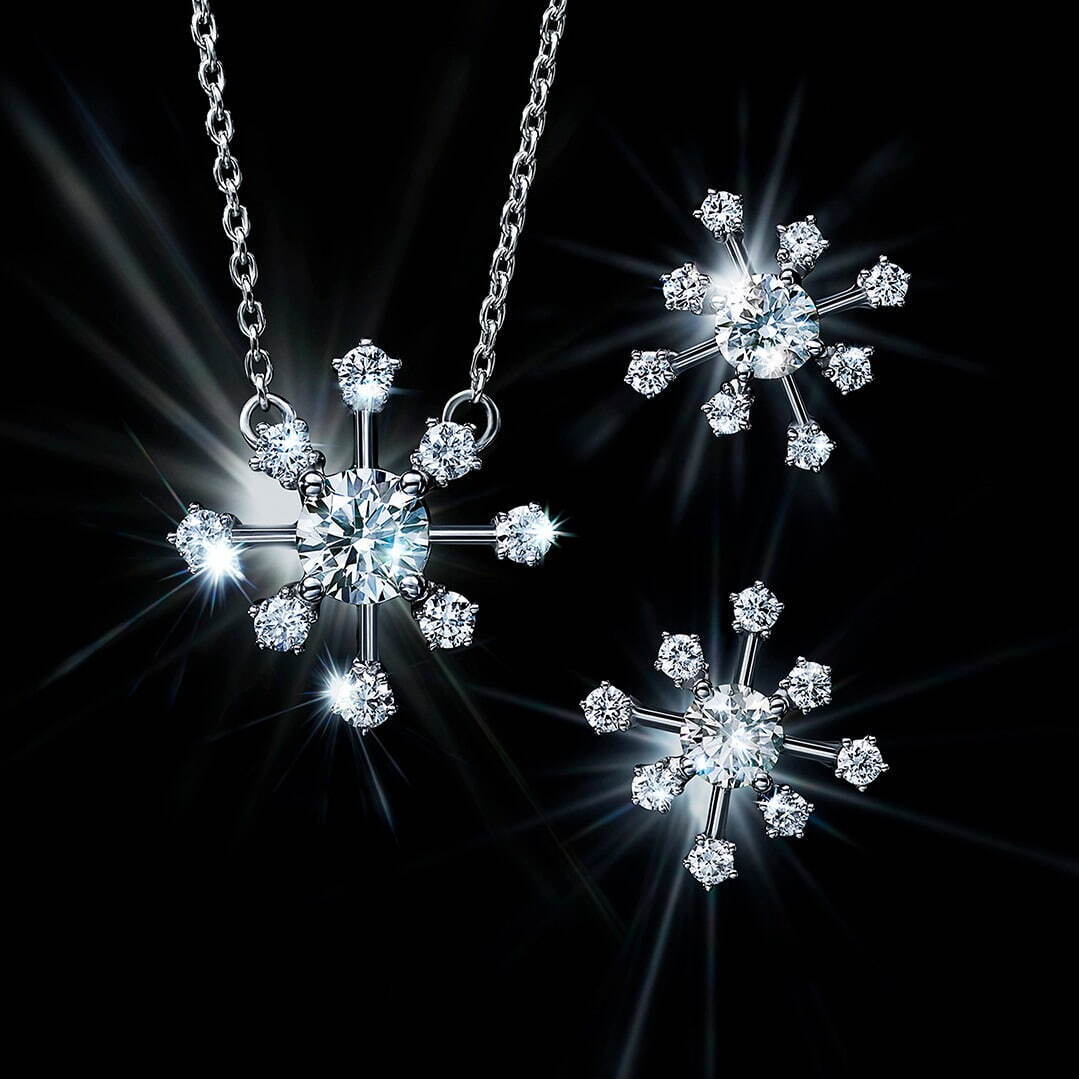 スワロフスキーの“100%ダイヤモンド”ジュエリー、幾何学的に連なるネックレス＆煌めくリングなど｜写真87