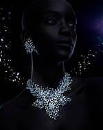 スワロフスキーの“100%ダイヤモンド”ジュエリー、幾何学的に連なるネックレス＆煌めくリングなど｜写真72