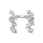 スワロフスキーの“100%ダイヤモンド”ジュエリー、幾何学的に連なるネックレス＆煌めくリングなど｜写真14