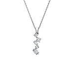 スワロフスキーの“100%ダイヤモンド”ジュエリー、幾何学的に連なるネックレス＆煌めくリングなど｜写真1