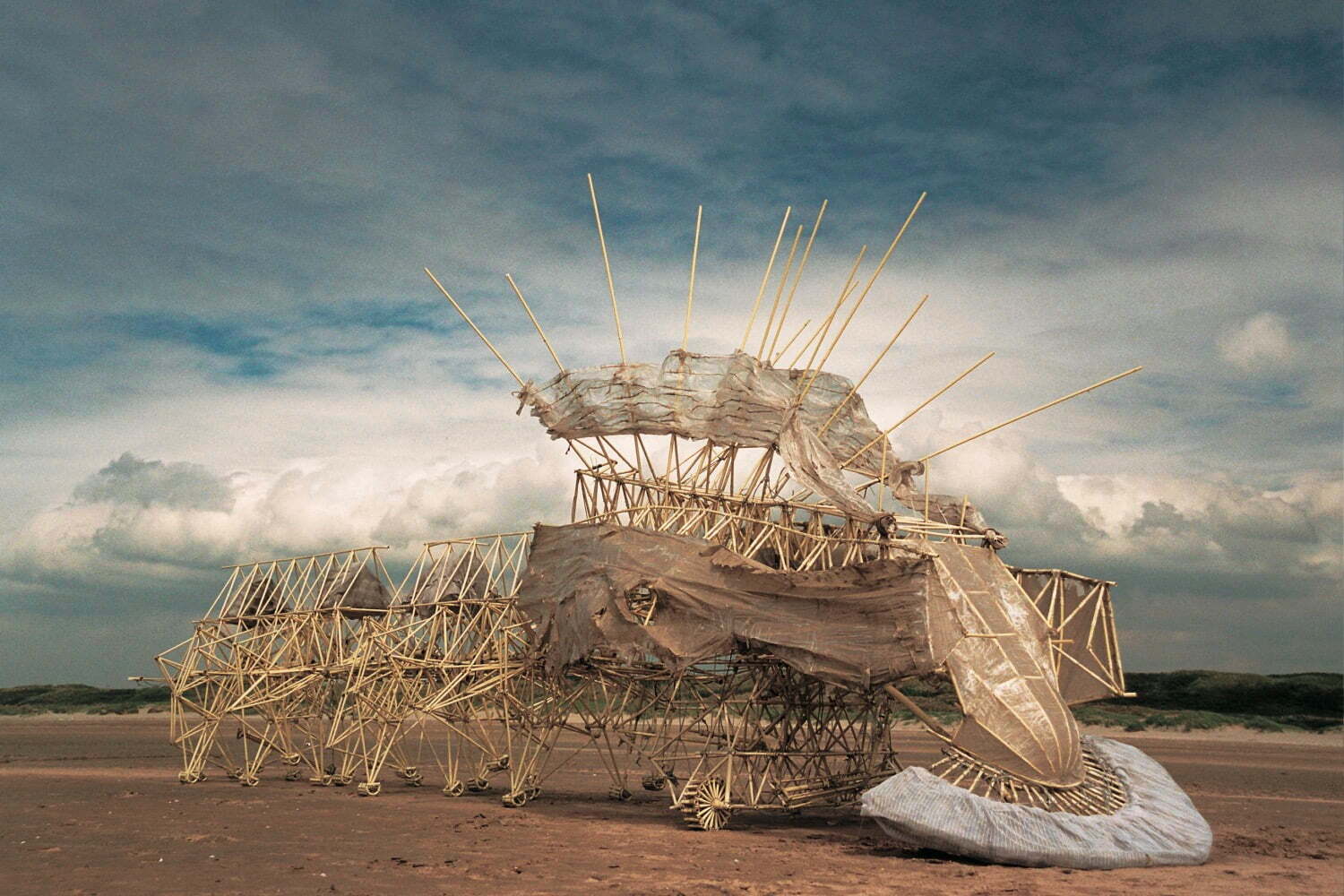 西洋美術｜「テオ・ヤンセン展」静岡県立美術館で - 風の力で動く作品“ストランドビースト”一挙公開
