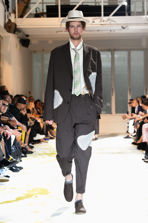 ヨウジヤマモト(Yohji Yamamoto) 2015年春夏メンズコレクション  - 写真45