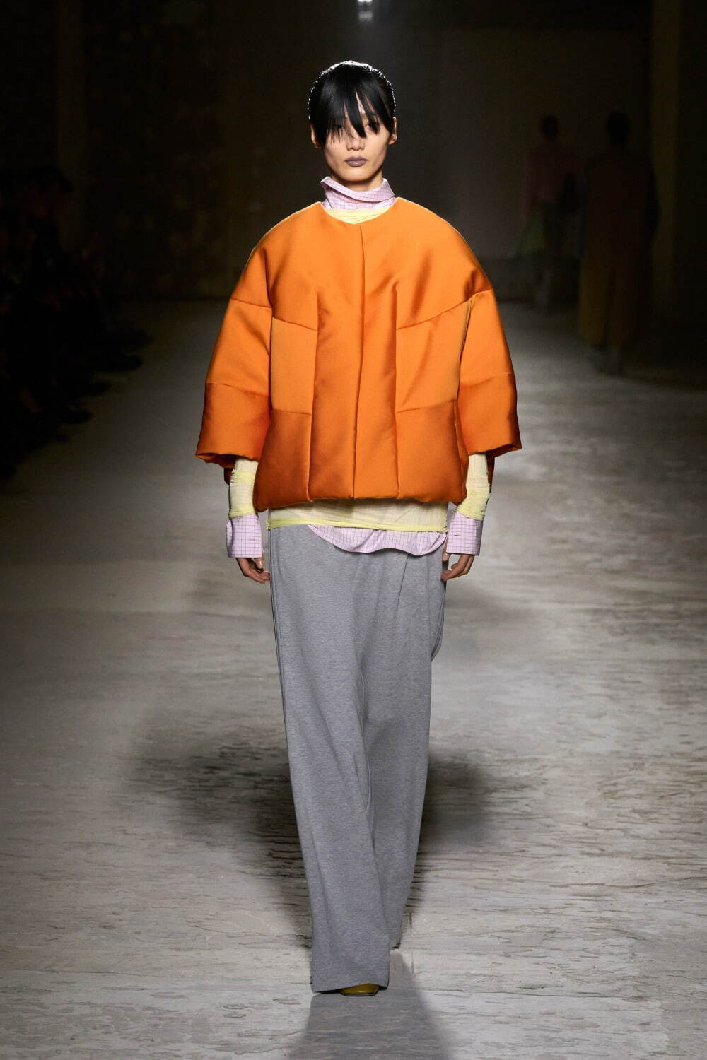 Dries Van Noten タイトスカート ブラウン FW24/25 Show AW 24-25 Women | Dries Van Noten