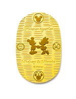 ジュエリーの老舗ギンザタナカよりミッキー＆ミニーの純金製小判・大判｜写真1