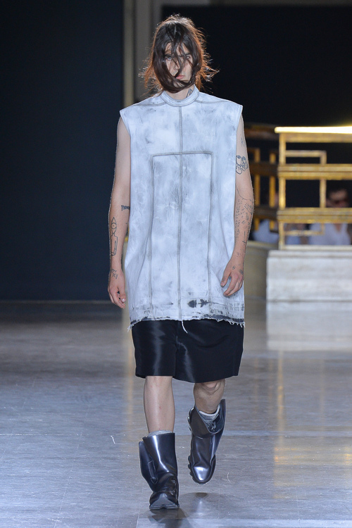 リック・オウエンス(Rick Owens) 2015年春夏メンズコレクション シルエット - 写真1