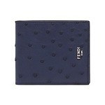 フェンディのメンズ財布＆カードケース、凹凸模様のオーストリッチレザーや“柔らかホワイト”カラー｜写真1