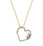 アリータ24年ホワイトデーリング＆ネックレス、“ハート型”イエローゴールド×アクアマリンなど｜写真5