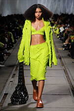 マックイーン 2024-25年秋冬コレクション - 包み込み、露わになる動物性｜写真48