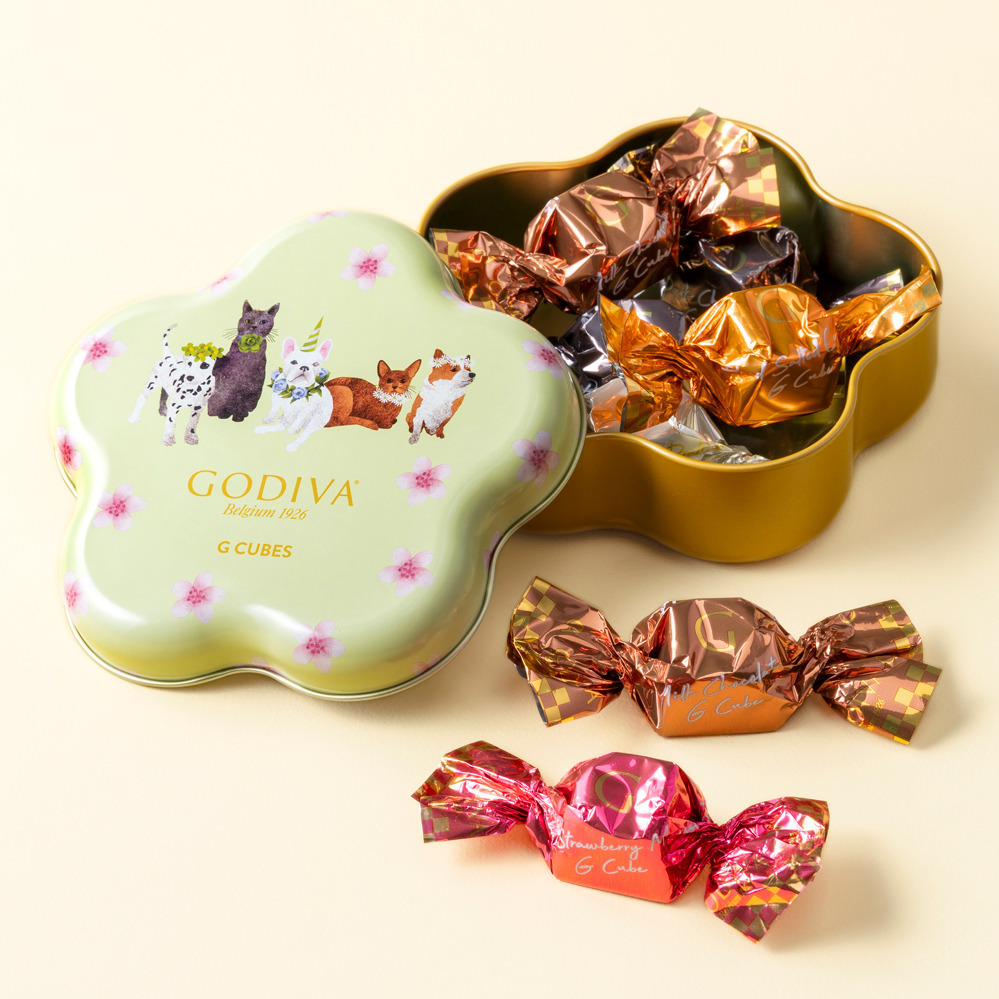 ゴディバの24年春限定“桜舞う”ショコラボックス、レモン香るひよこ型チョコや濃厚ピスタチオの新作｜写真8