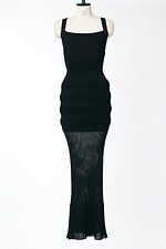 フェティコ24年春夏、花柄ボディスーツ＆足元がうっすら透けるボーダーニットドレスなど｜写真5