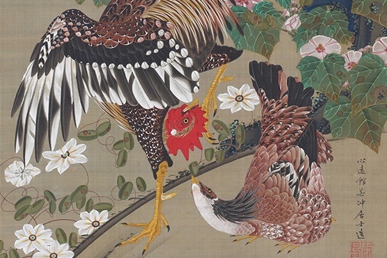 やまと絵｜皇居三の丸尚蔵館の開館記念展、国宝・伊藤若冲《動植綵絵》や狩野永徳《唐獅子図屏風》などの名品を公開